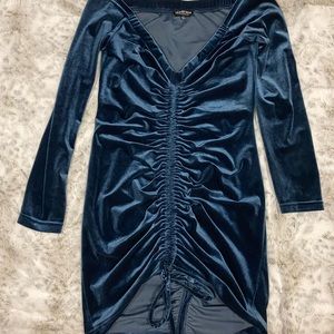 Blue dress size large
